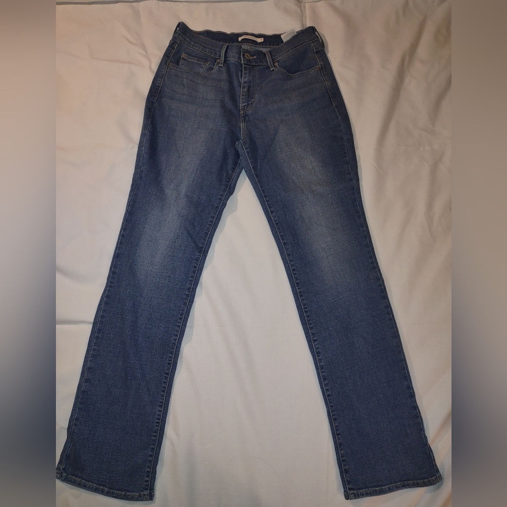 505™ STRAIGHT LEG WOMEN'S JEANS size 10